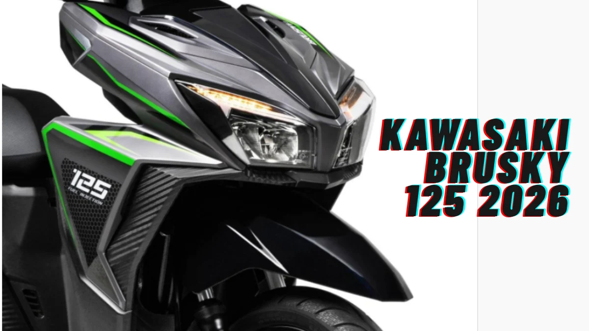 GEGER! Kawasaki Indonesia Luncurkan Skutik Pertamanya, Brusky 125, di Jakarta Fair 2026! Siap Gebrak Pasar Urban?