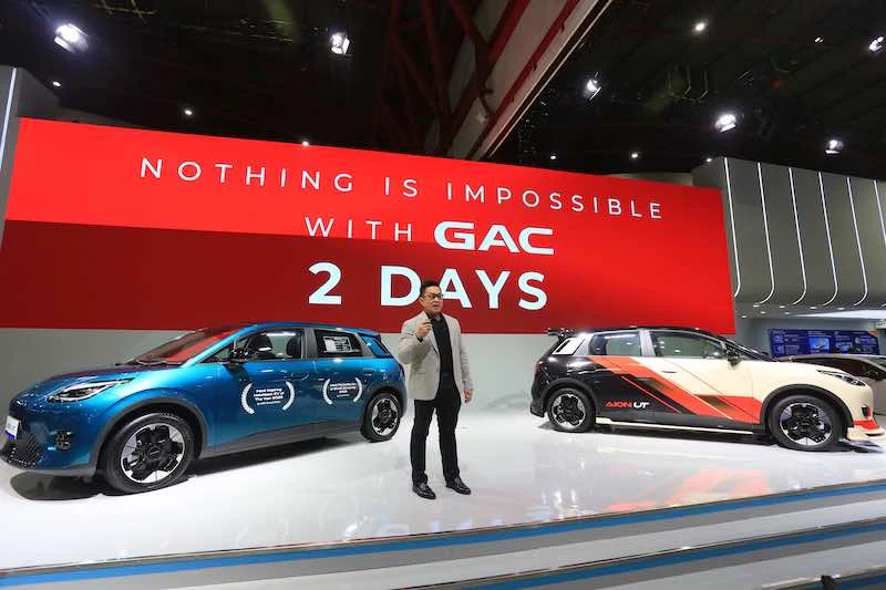 GAC Indonesia Tegalas Rekor, 2.170 SPK Dicetak di GIIAS 2026!
